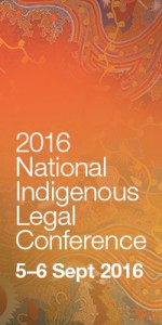 Conference Image for the 2016 National Indigenous Legal Conference